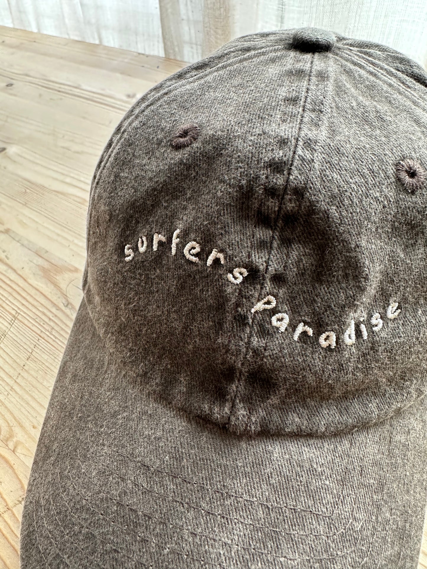 surfers paradise cap | washed coffee