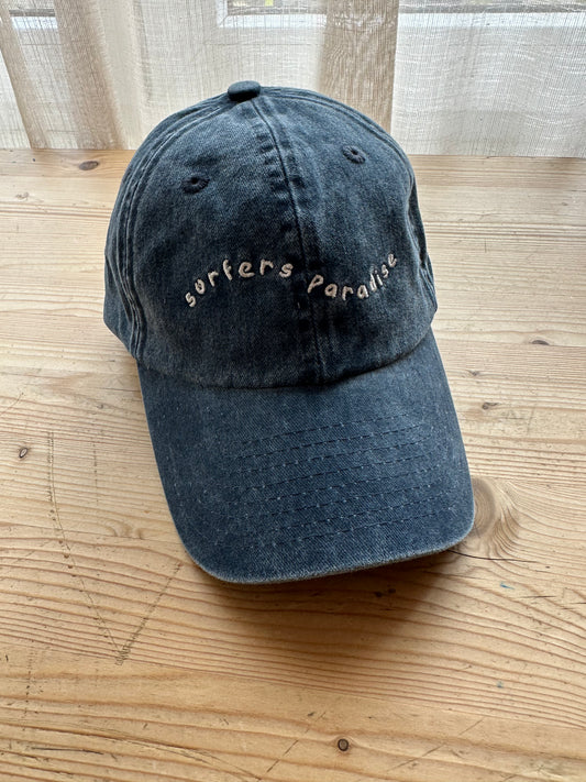 surfers paradise cap | washed blue