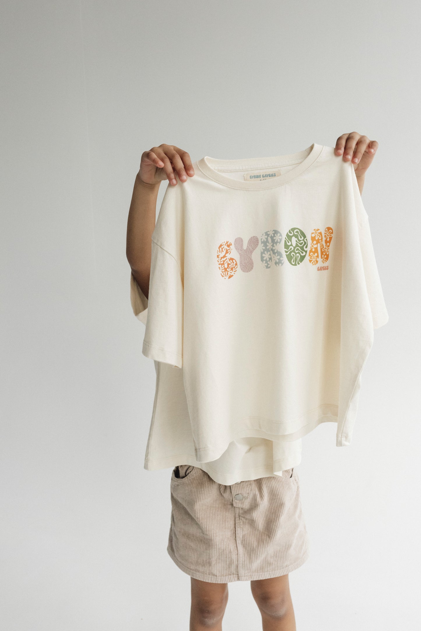 coral reef | oversized tee