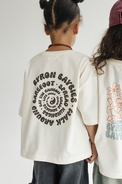 slow living swirl | oversized tee