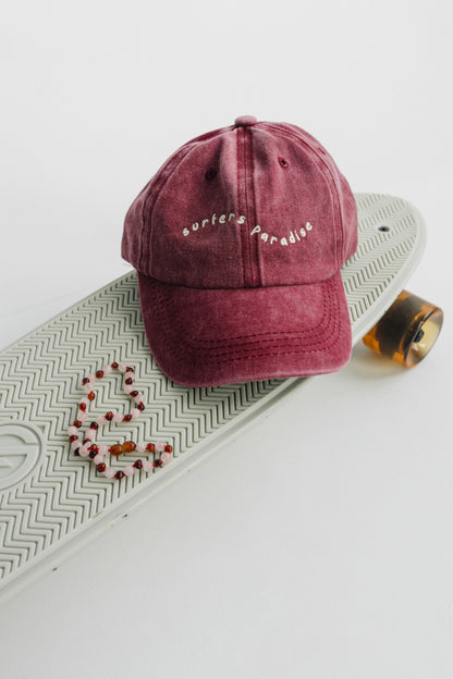 surfers paradise cap | uluru burgundy