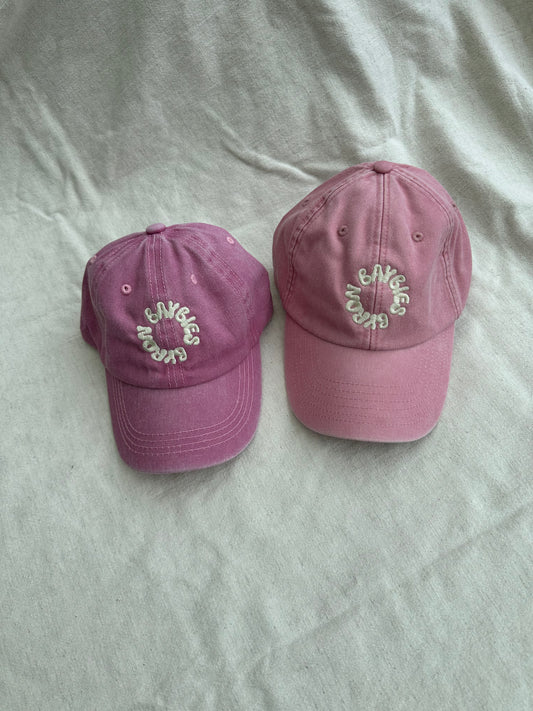 byron baybies cap | washed pink (adults)
